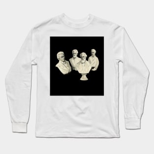 Elderly white-haired gentlemen honored Long Sleeve T-Shirt